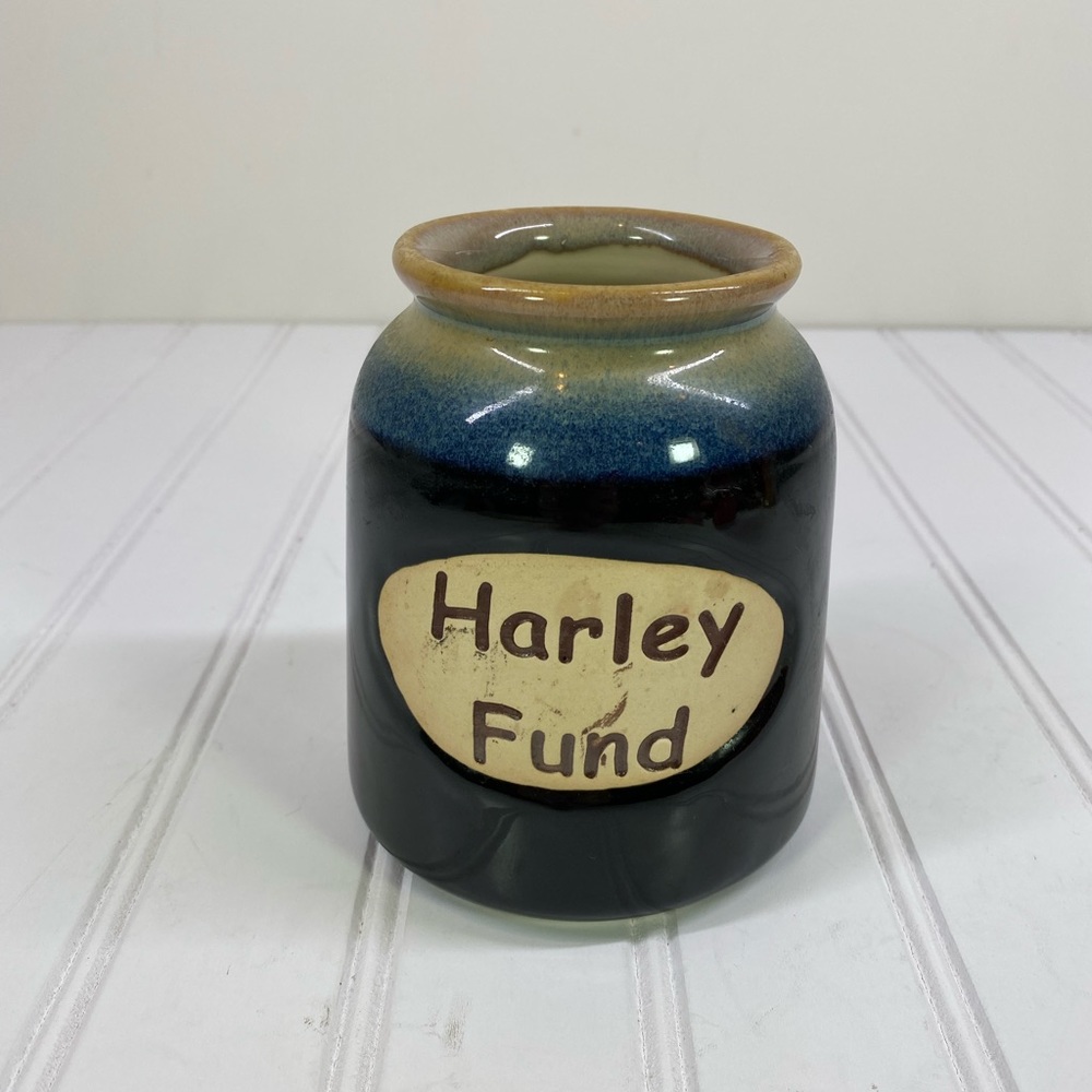 LTD industries Harley Fund ceramic jar